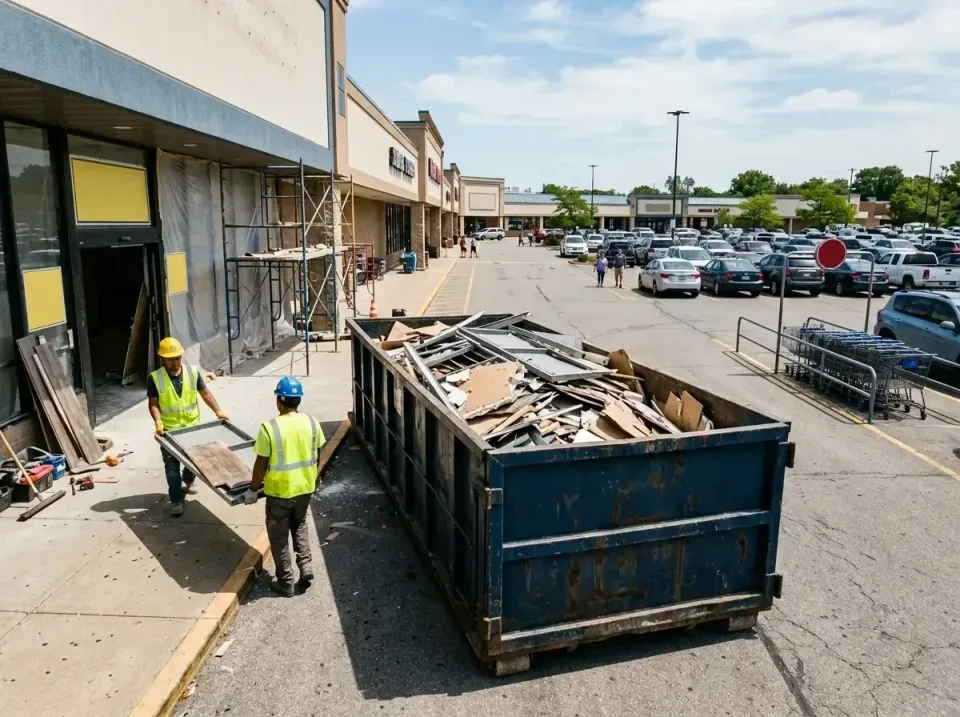 retail-store-renovation-debris-003 — frequently asked questions, Roll-off Dumpster Rentals in West Fork, AR